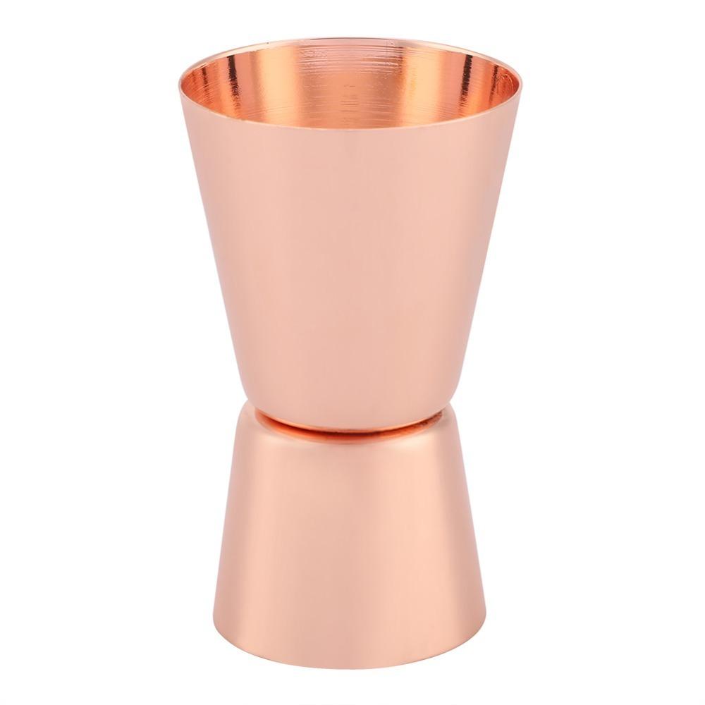 Stainless Steel Double Sided Jigger Double Head Design Liquor Measuring Cup Bar Measuring Cup  Bar