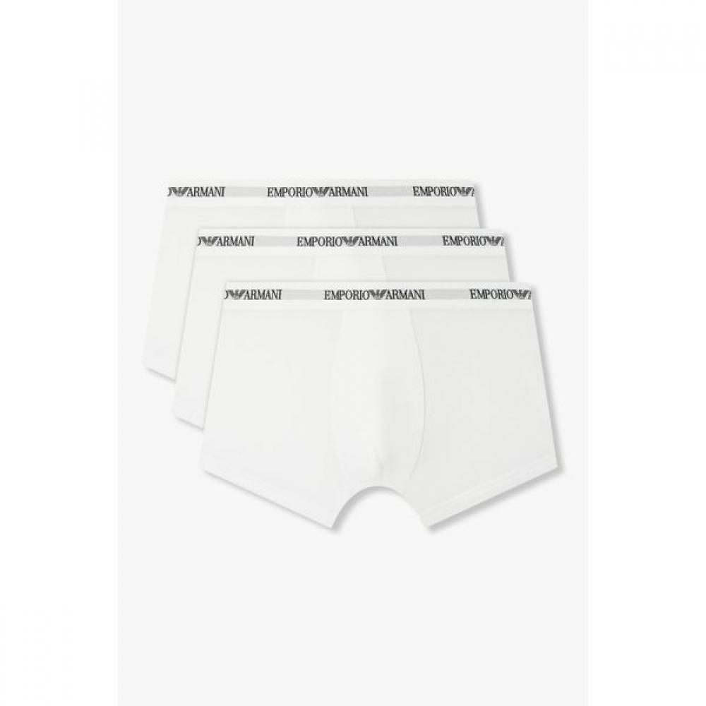 Emporio Armani Men S Cotton drawerS 3pack With Logo Banding L(105)