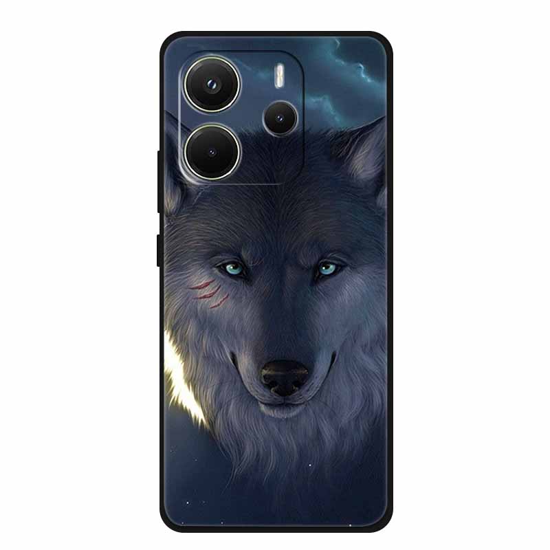Für Xiaomi Redmi Note 14 4G Global Hülle Luxus TPU Weiches Silikon Cover Handyhüllen für 24117RN76G Schutz Neu Bumper Funda