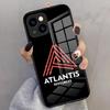Stargate A-Atlantis-s Logo Handyhülle Für IPhone 17 Pro Max 16 15 14 Pro Max 13 11 X Xs Xr 8 7Plus Glasabdeckung
