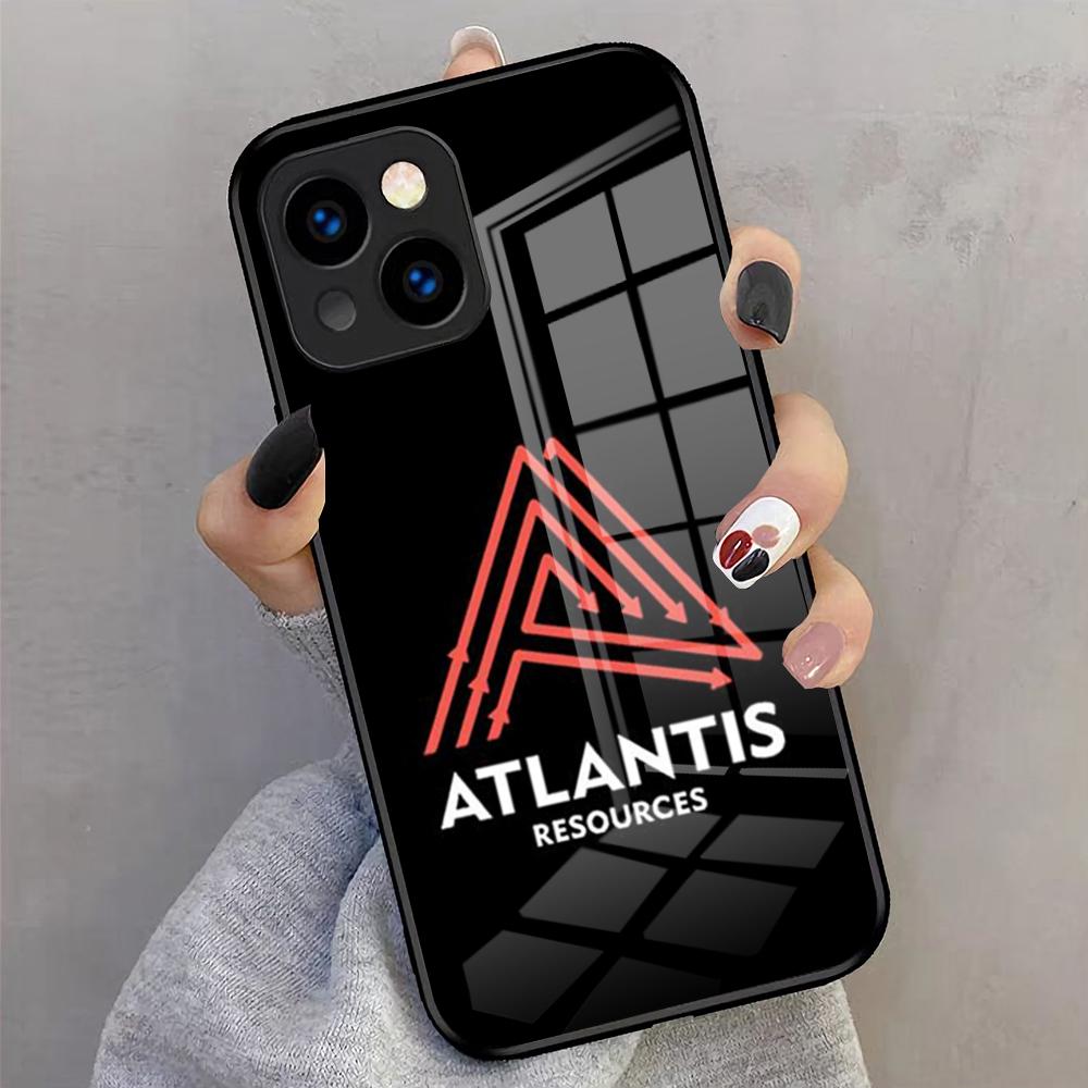 Stargate A-Atlantis-s Logo Handyhülle Für IPhone 17 Pro Max 16 15 14 Pro Max 13 11 X Xs Xr 8 7Plus Glasabdeckung