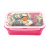 Silikon-Bento-Box, faltbar, Lunch-Schüssel, Lebensmittel-Aufbewahrungsbehälter, Boxen, Geschirr