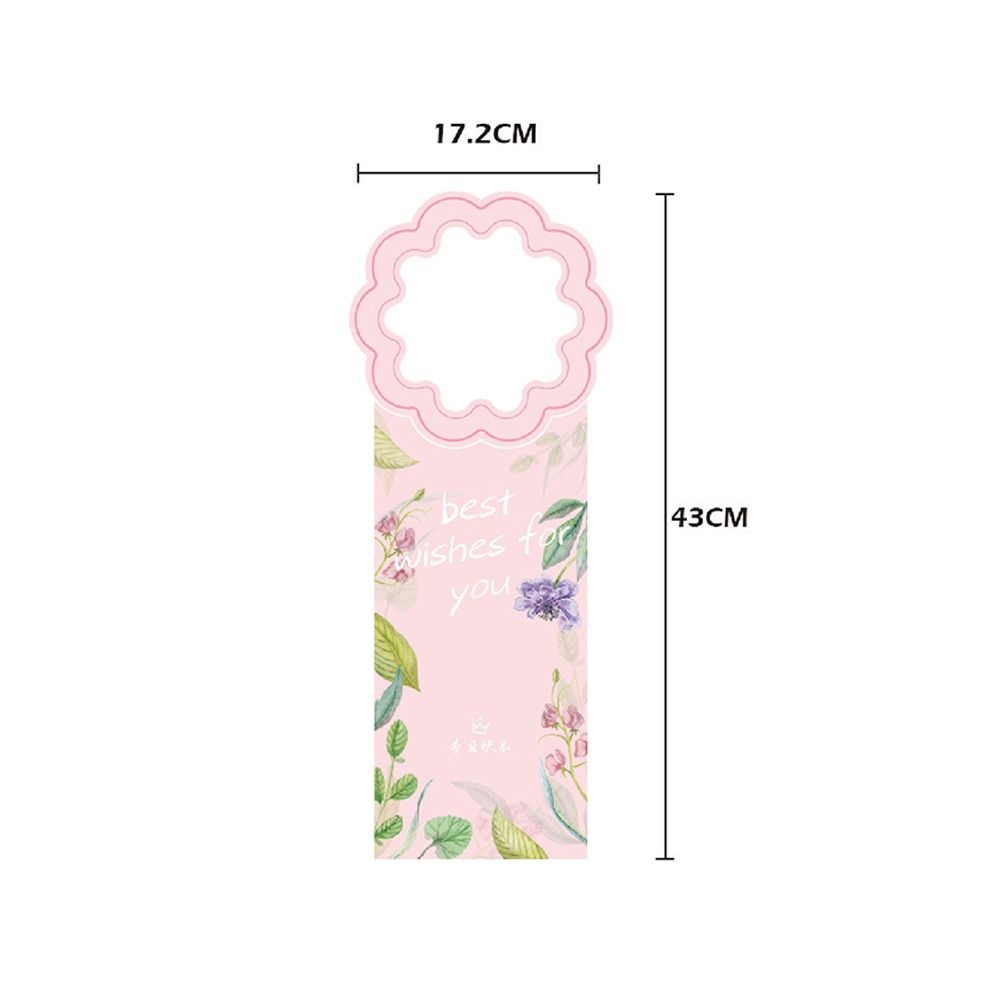 5pcs Hand-held Gift Wrapping Paper Paper Gift Handbag Flowers Packing Bags  Wedding Party