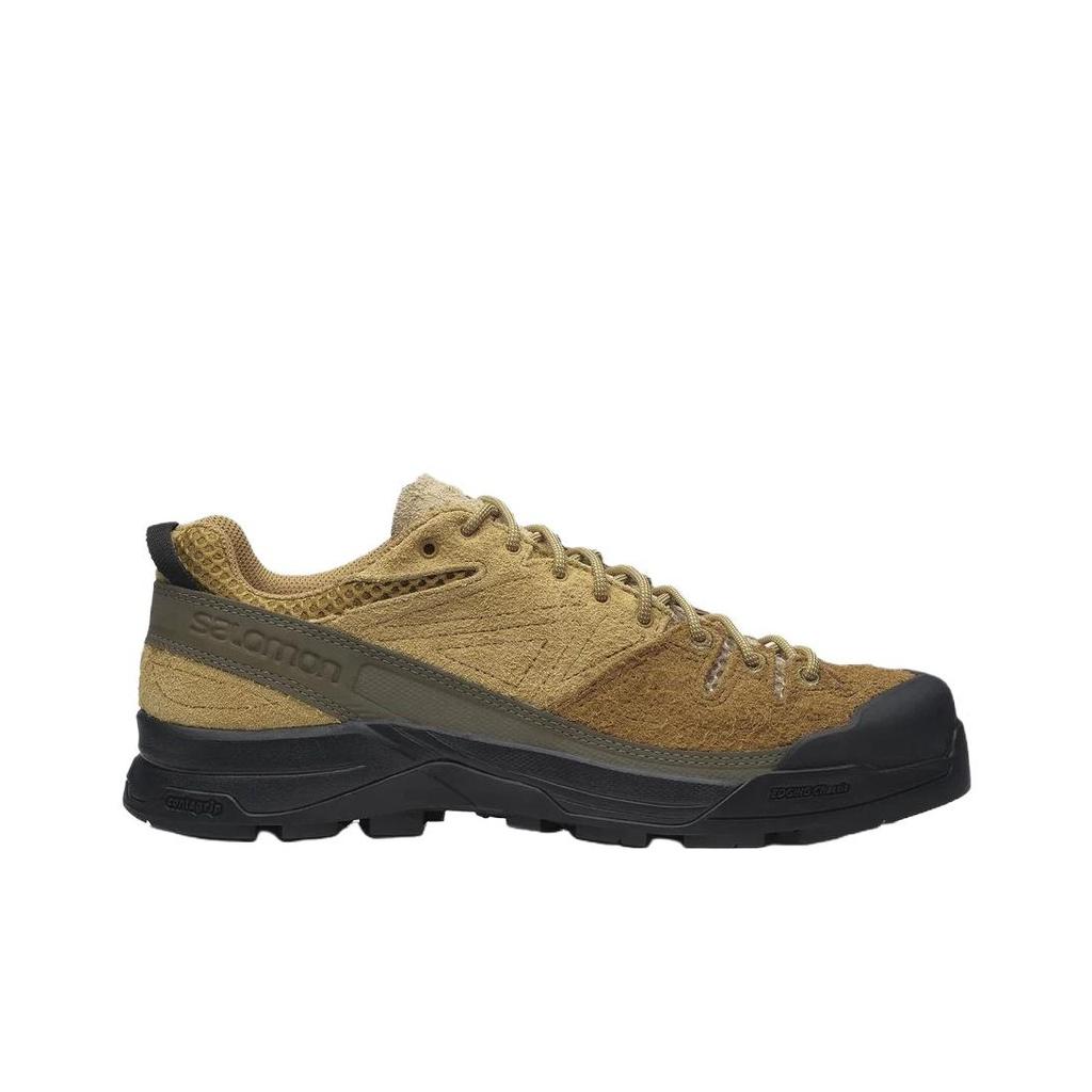 Salomon X-ALP Suede Bronze Brown Wood Thrush Unisex Sneakers Tan Safari L47876300