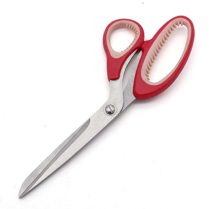 Stainless Sharp Steel Tailor Blade Shear Pptpr Handle Scissors Sewing Household Diy Clothing Cutting Accessories Tools