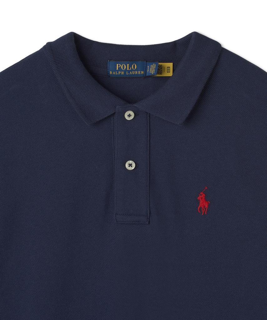 Polo Ralph Lauren W Cotton Mesh Polo Dress - Navy