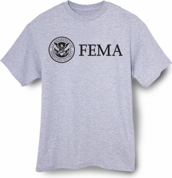 

FEMA Disaster Relief Assistance T-shirt S