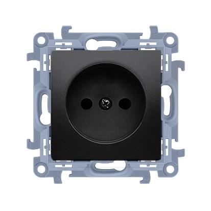 Single Socket Without Grounding (module) 16A, 250V~, Screw Terminals