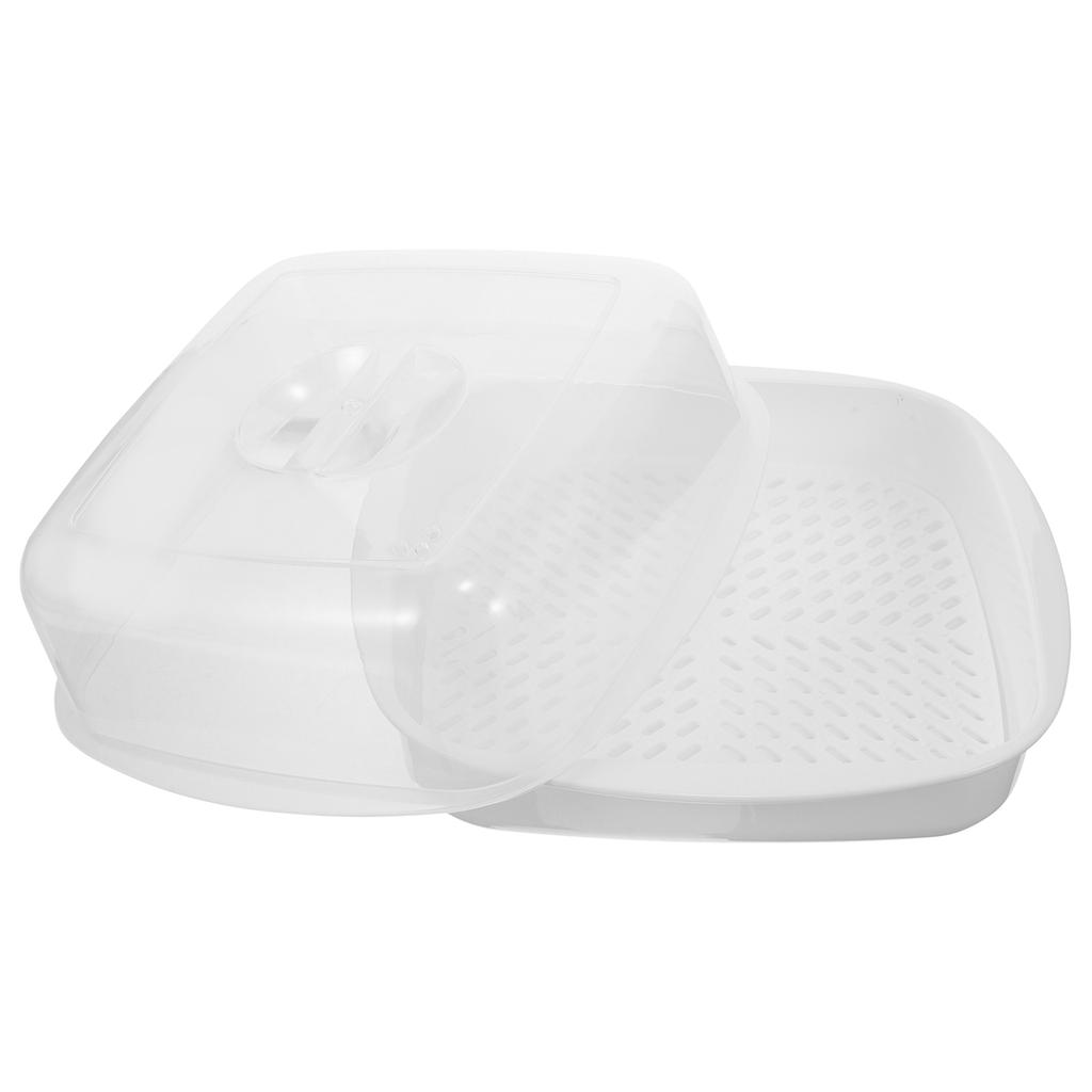 Microwave Steamer Oven Basket for Dim Sum Container Cooking Corn Food Multi-functional Pp Cookware Household