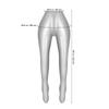 Inflatable Mannequin Leg Female Body for Pants Trousers Display Modern Style Easy Inflation Deflation Protection Against