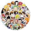 10/30/55pcs ONE PIECE Anime Cute Luffy Zoro Stickers Kawaii Cartoon Q Version Sticker Decals Phone Suitcase Laptop Sticker Toys