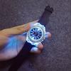 LED Blinkende Leuchtende Uhr Persönlichkeit Trends Studenten Liebhaber Damen Herren Uhren Leichte Armbanduhr