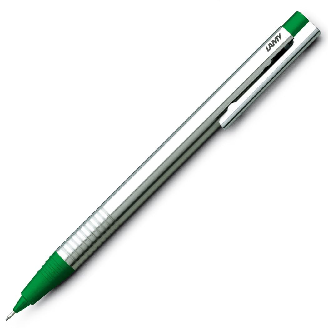Lamy Механический Нержавеющая Сталь Официально Импортированный Карандаш, Логотип, Сталь, Зеленый, 0.5мм, L105GN, зелёный