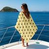 Butterscotch Hearts Quick Drying Bath Towel Microfiber Beach Towel - Light Weight Swimming Camping  Yoga Beach Out