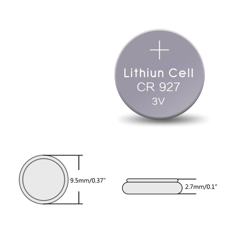 Quality CR927 Button Cell Battery Set of 5/10/20pcs CR 927 Watch Batteries Button Battery for Remote Calculator Scales