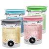 Eisaufbewahrungsglas Kompatibel mit Ninja Swirl NC701 NC701C Creami Eis-Softeisbereiter BPA-Frei Lebensmittelqualität Anti-Rutsch-Behälter für die Küche
