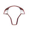 For Mercedes Benz B E CLA GLA GLK Class W246 W117 X204 X156 X204 Carbon Texture Car Steering Wheel Panel Frame Cover Trim