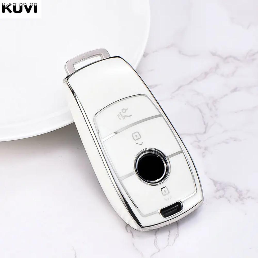 TPU Car Key Case Cover Shell Fob for Mercedes Benz A C E S Class W204 W205 W212 W213 W176 GLC CLA AMG W177 Auto Accessories