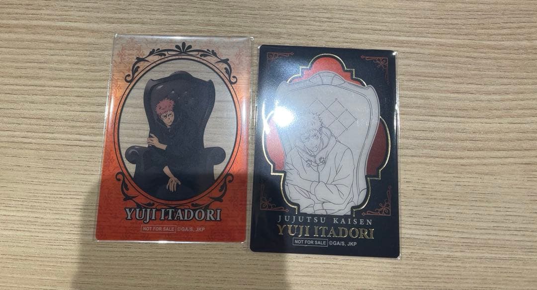 

[USED] Jujutsu Kaisen PLAZA Black Bonus Clear Card - Yuji Itadori - Loft