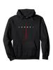 Men's & Women's Hockey Hooded Sweatshirt - Ultra-Soft Breathable Pullover Hoodie with Hockey Stick & Puck Graphic All-Season Casua