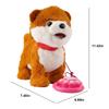 Walking Dog Repeats What You Say Realistic Licking Tongue Interactive Musical Puppy Robot Stuffed Animal Dog for Kids Toddlers