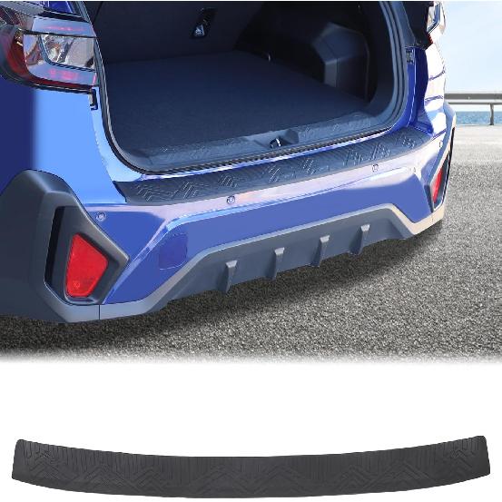 Car Rear Bumper Cover Protector Guard Compatible with Subaru XV/Crosstrek 2018-2023, Scratch Resistant Trunk Door Entry Guards, Trunk Door Sill