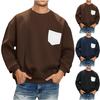 Men'S Fashion Hoodies & Sweatshirts Drawstring Hoody Top Long Sleeve  Shoulder Lightweight Clothes With Pocket