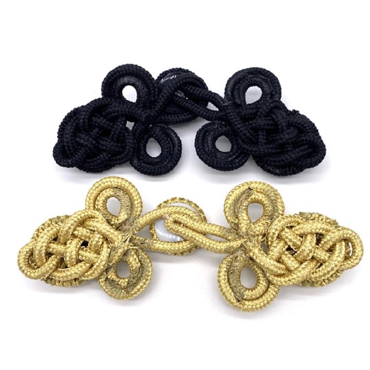 Nylon Wire Chinese Cheongsam Button Handmade Knot Fastener Closures for Sewing