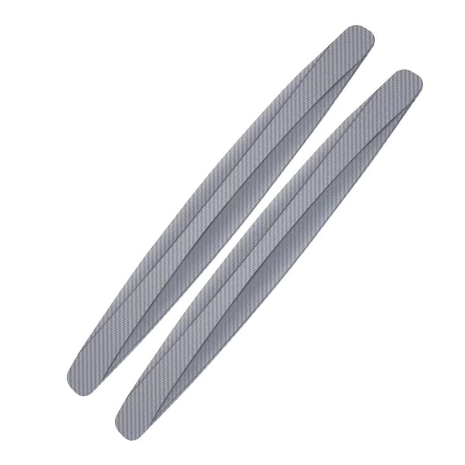 

2 шт. Автомобильные бамперы, противоударные полосы, противоударные защитные полосы, антифрикционные полосы от царапин, передний и задний бампер автомобиля серый