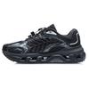 Li Ning Mountain Color Fabric Cushioning Slip Resistant Abrasion Resistant Breathable Low Top Running Shoes Men's AGLR079-2