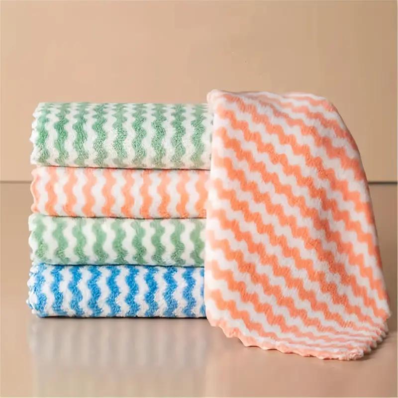 Oboustranné flísové utěrky na nádobí Super absorpční čisticí utěrky Drtící podložky Kuchyňské mytí nádobí Hadry na skleněná okna Utěrka