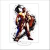 16CM Anime Sutorīto Faitā Figure Stand Model BLANKA/ZANGIEF/DHAISIM/Cammy White Cute Desk Decor Standing Sign Gifts