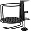 Anti-Spill Desk Cup Holder Clamp On Design 2-in-1 Cup Holder Table Drink Bottle Holder  For Desk
