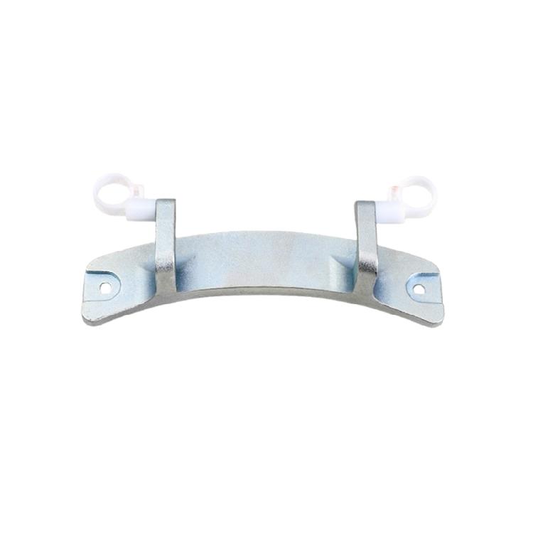 Rust Proof Washer Door Switches Hinge Suitable for Front Load Machines Aluminum Alloy Texture Easy Replacement Solution
