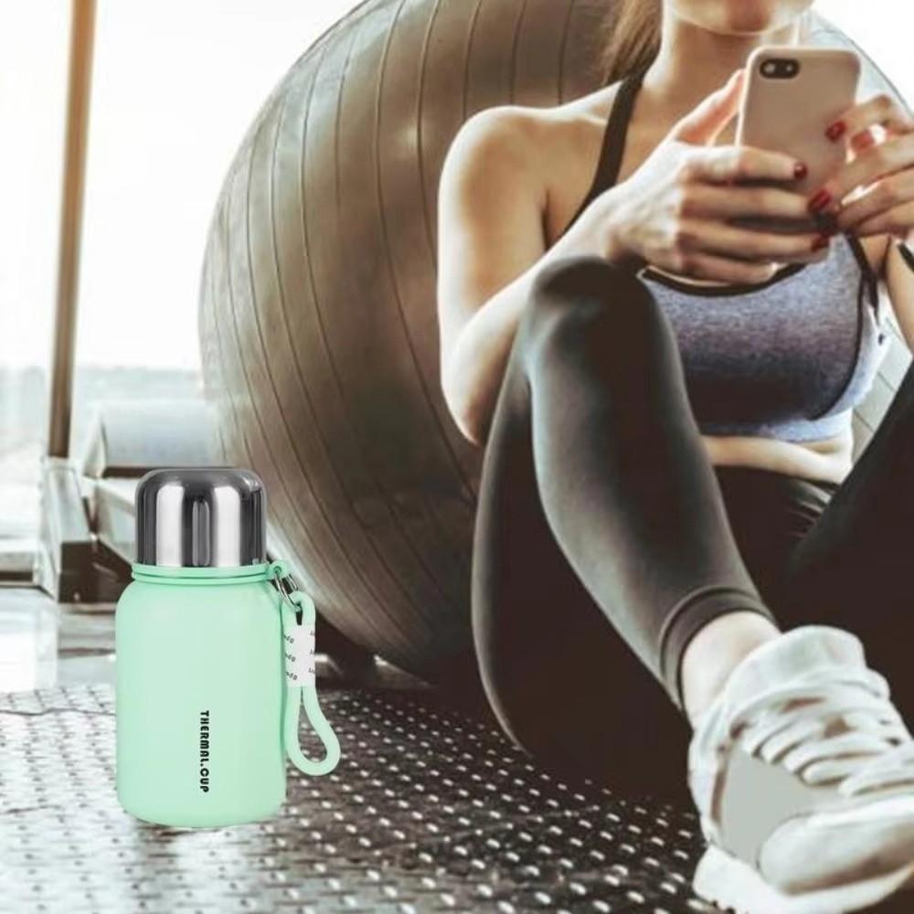 Portable Water Cup 450ML Tumbler New Insulated Bottle  Travel Use