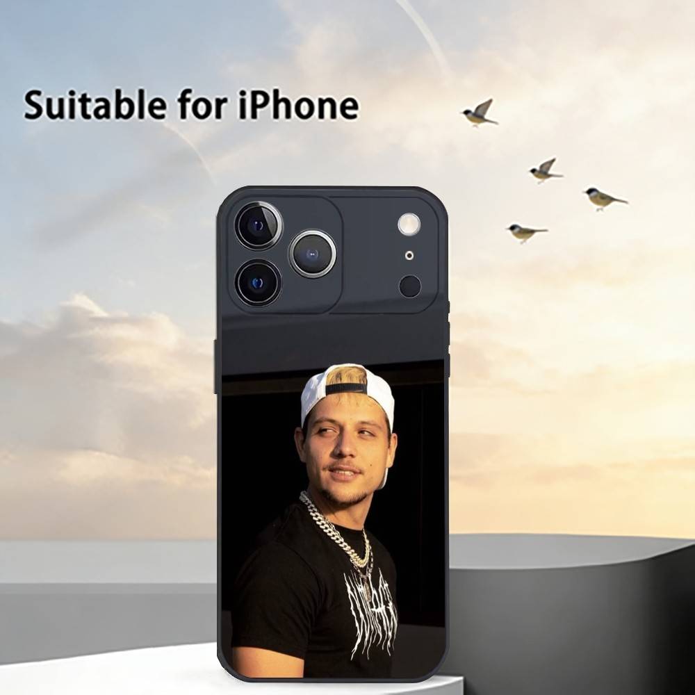 PLK French Rapper M-Mathieu Phone Case For iPhone 17,16,15,14,13,12,11 Plus,Pro Max,XS,Soft Silicone Black Cover