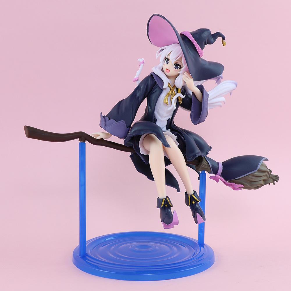 Anime Wandering Witch: The Journey Of Elaina 20cm PVC Action Figure Model Toys For Kids party gift