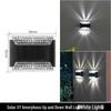Solar Waterproof Outdoor LED Wall & Step Light for Garden & Courtyard
