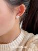 S925 Sterling Silver Petal Stud Earrings: Elegant & Fashionable Flower Design for Women