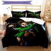 3pcs Cartoon Z-Zeldas pattern bedding set duvet cover set includes duvet cover &pillowcases, perfect all season bedroom decoration & gift