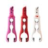 Multifunction Kitchen Tongs ABS Silicones Design Heat Resistant Hot Plates Gripper Clamp For Bowls Pan Safe Handling
