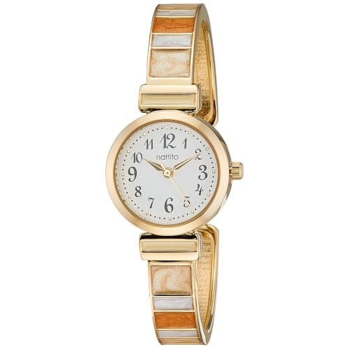 

Fieldwork Analog Watch Noche Bangle Bracelet ASS151-2 Women s Yellow