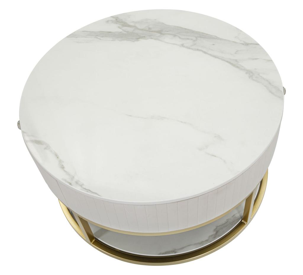 Coffee Table Montpellier Cream Cm Ø 75X36