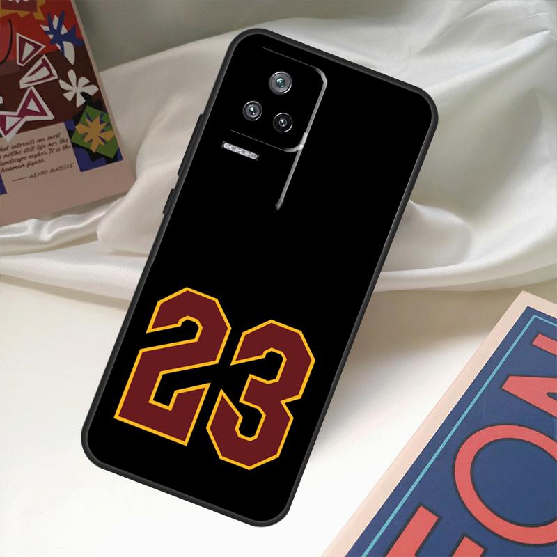 Basketball Number 23 Case For Xiaomi 17 14 15 Ultra 13T 14T 15T Pro POCO F8 Ultra F7 F5 F6 X3 X5 X6 X7 Pro Coque