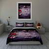 Scriptural floral design Bedding Duvet cover sets Duvet covers Pillowcases gifts (1 * Duvet Cover 2 * Pillowcases, without duvet insert)