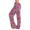 Womens Pajama Pants Sleepwear Casual Drawstring Elastic Waist Pants Comfy Straight Yoga Loose Trousers