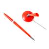 Business Counter Pen Set with Ball Chain Adhesive Bottom Prevent Pen Loss Counter Security Pen Pen Holder Desktop Pens