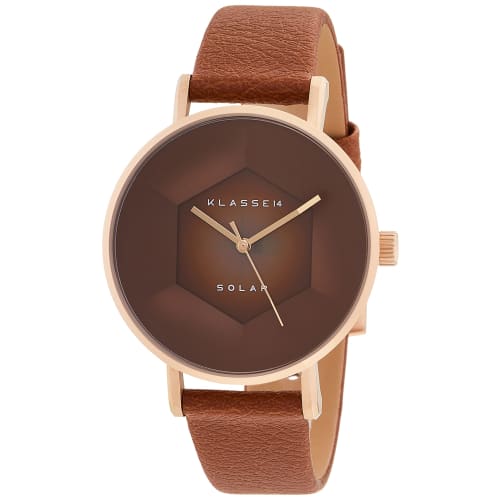 KLASSE14 Men's VOLARE SOLAR WVS22CE001M Brown Watch