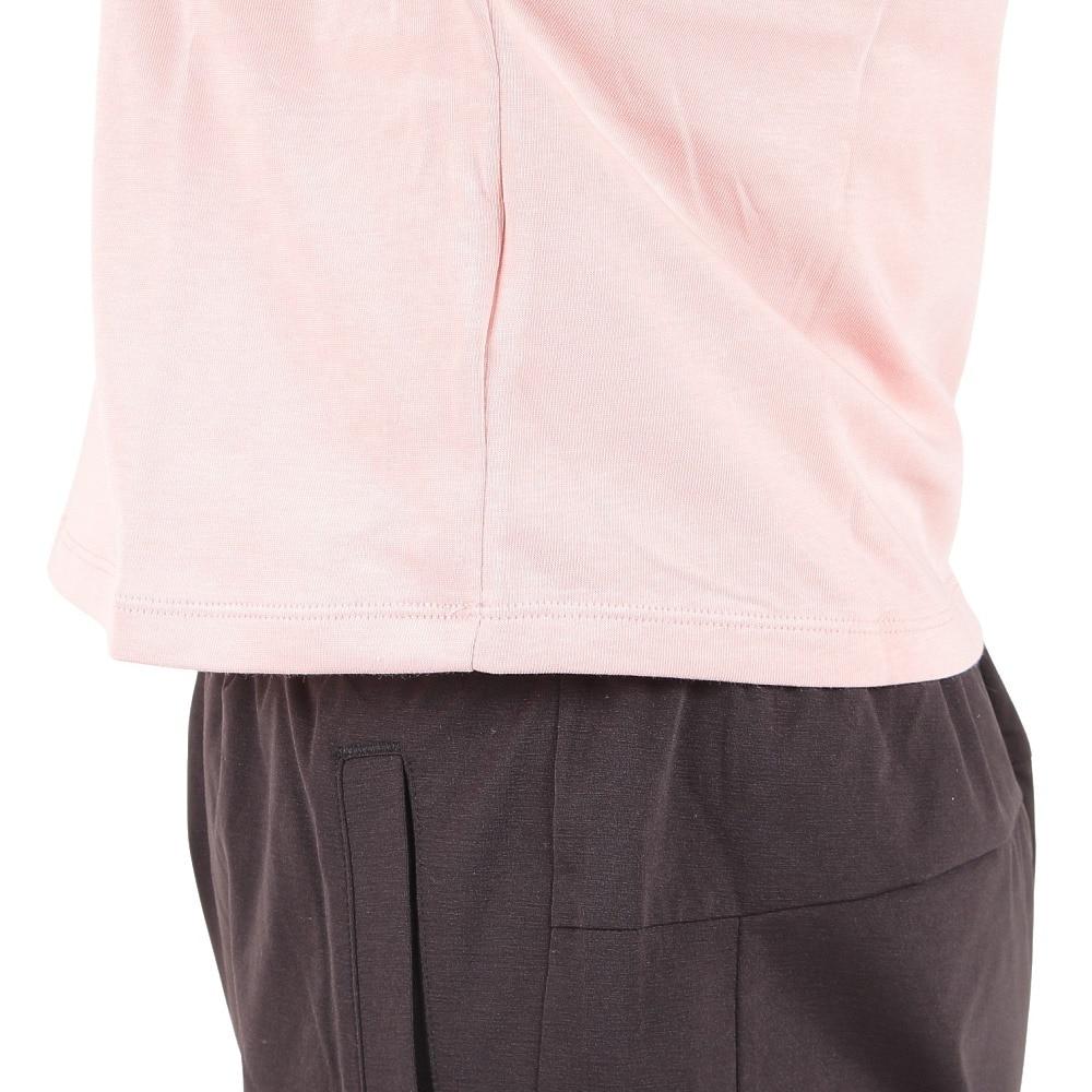 Puma Core Heritage Letter Pattern Sport Short Sleeve T-Shirt Women Tops Pink 680702-47