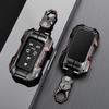 6 Buttons Zinc Alloy Car Key Fob Case Cover Shell for Toyota Sienna Se Tacom 2015 2016 2017 2018 2019 2020 Car Accessories